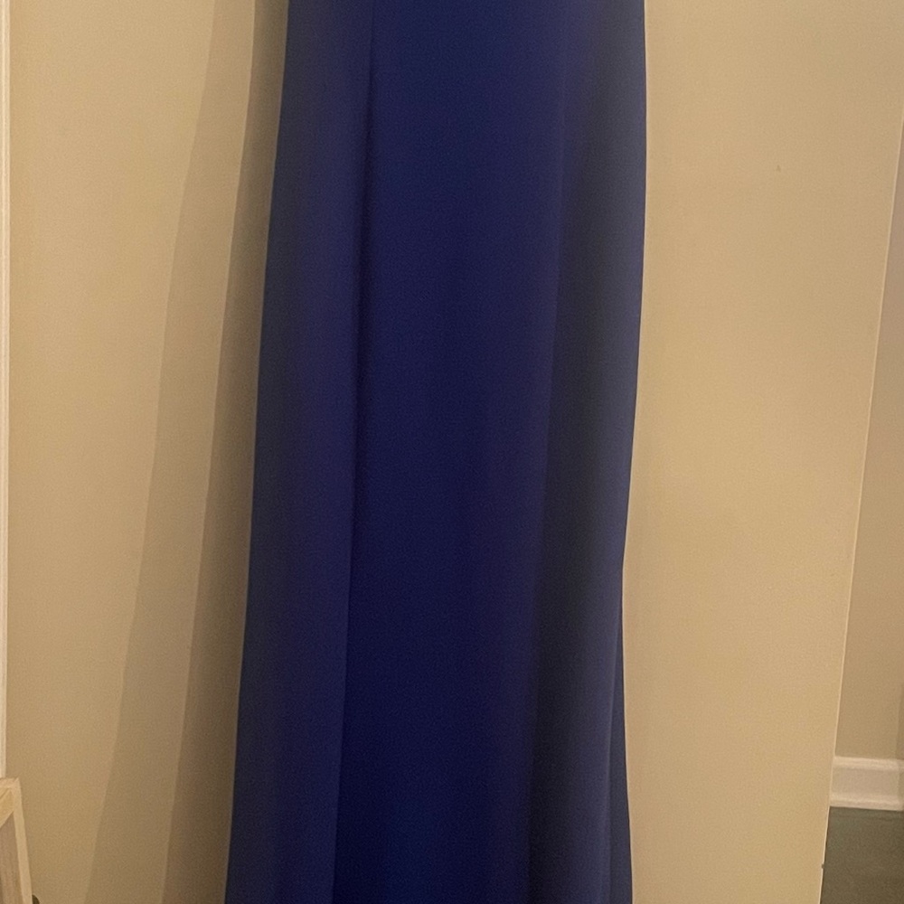 Elegant Blue Maxi Dress